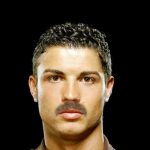 Cristiano Ronaldo en mode moustachu