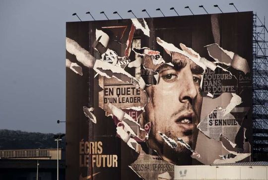 L'affiche de Franck Ribéry à Boulogne-sur-Mer