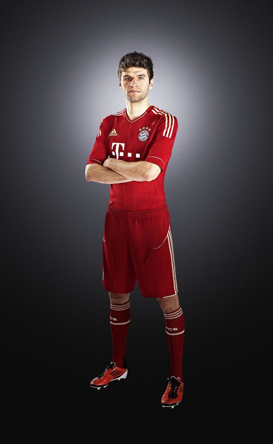 La tenue complète du Bayern Munich, saison 2011-2012
