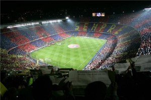 Le Camp Nou, FC Barcelone