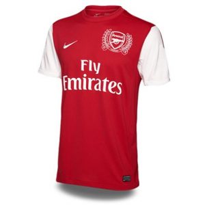 Nouveau maillot d'Arsenal à domicile 2011-2012