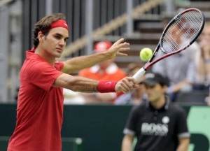 Le joueur de tennis, Roger Federer @Icon Sport