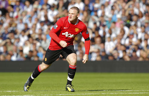 L'attaquant de Manchester United, Wayne Rooney, est l'homme le plus cher de la Premier League anglaise@Icon Sport