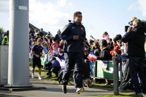 Thierry Dusautoir, membre du XV de France de rugby à la coupe du monde 2011 - @Iconsport