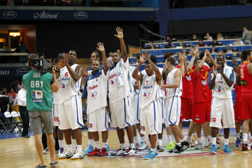 France-Grèce à l'Eurobasket 2011 - @Iconsport
