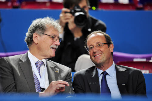François Hollande à Madrid pour voir l'OL - @Iconsport