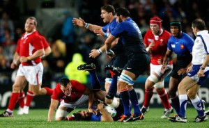 France-Galles, Coupe du monde de rugby 2011 @Icon Sport