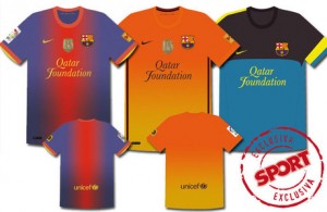 Les maillots du FC Barcelone pour 2012-2013 ?