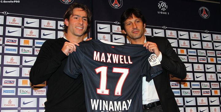 Sharrer Maxwell au PSG