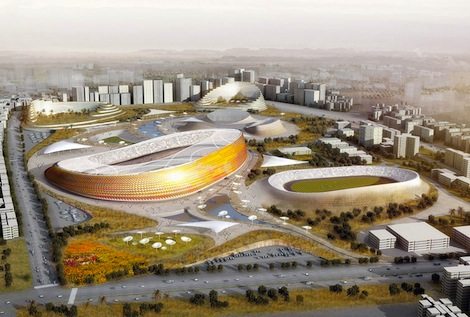Le futur stade Addis Ababa en Ethiopie
