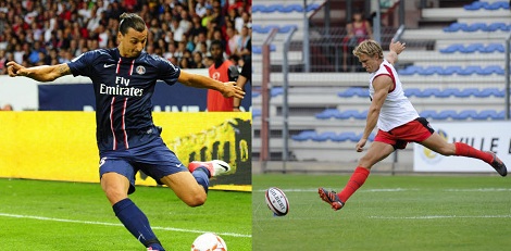 Ibrahimovic contre Wilkison. Photos: @Iconsport