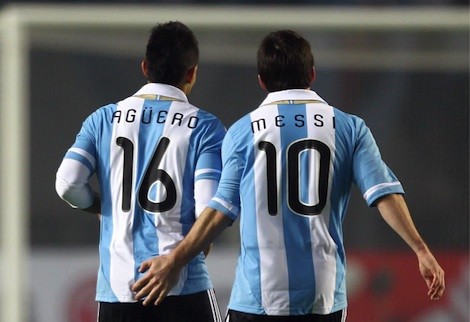 Messi et Aguero - @Iconsport