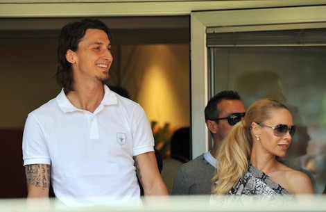 Zlatan Ibrahimovic et Helena Seger - @Iconsport