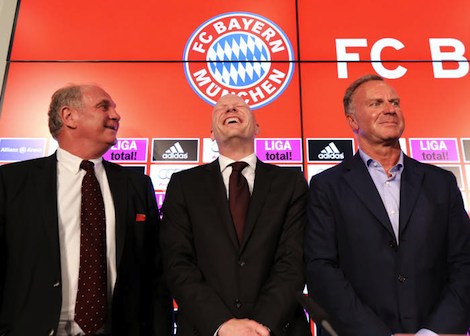 Rummenigge, président du Bayern Munich à droite - @Iconsport