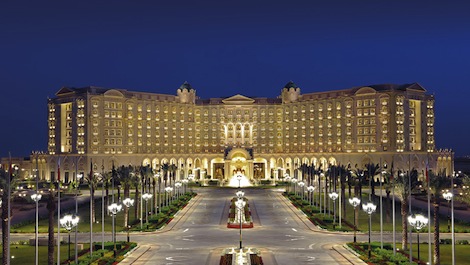 Hotel Ritz Carlton de Riyad, vue extérieur