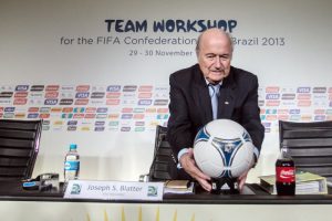 Sepp Blatter, le président de la Fifa. Photo: @Iconsport