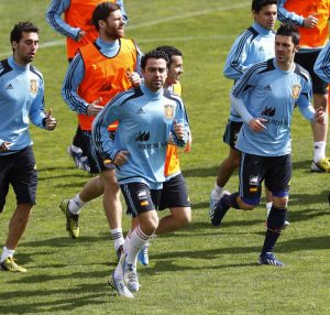 L'équipe d'Espagne. Photo: @Iconsport
