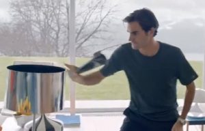 Roger Federer dans la dernière pub Nike