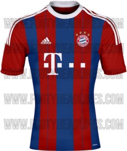 Le futur maillot du Bayern Munich ?