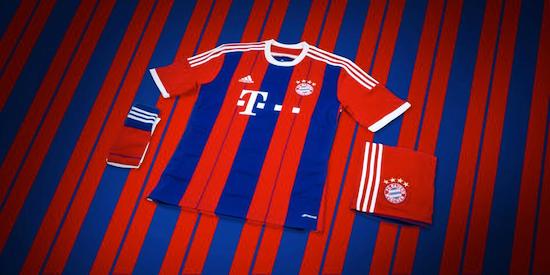 Voici le nouveau maillot domicile du Bayern Munich 2014-2015 - @adidas