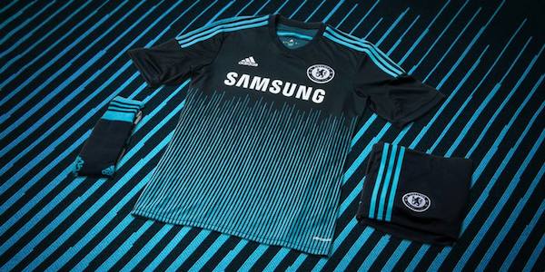 Chelsea et adidas ont dévoilé le maillot third des Blues pour la saison 2014-2015 - @adidas
