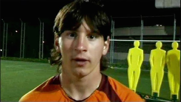 Lionel Messi n'avait que 17 ans qu'il a tourné son premier spot commercial... A destination de Nike !
