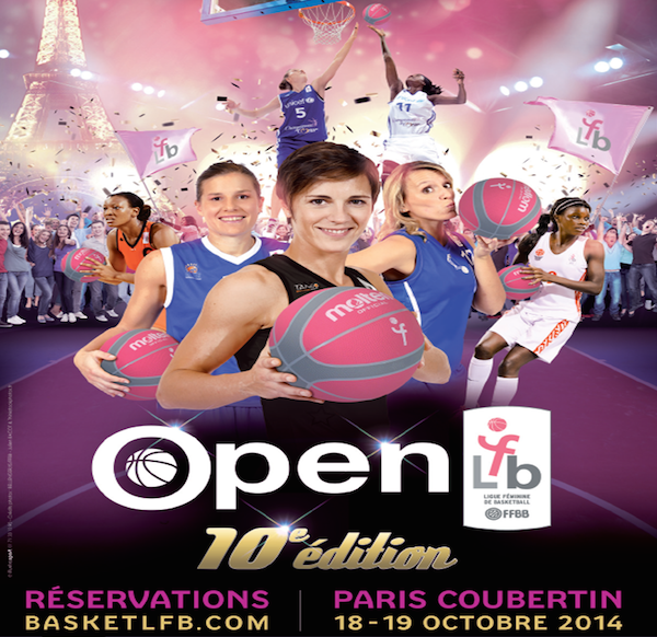 Gagnez vos places pour l'OPEN LFB 2014  les 28 et 19 octobre à Paris Coubertin.