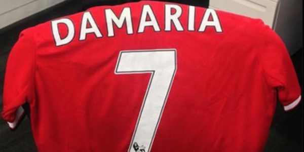 Angel Di Maria, transfert de l'été à Manchester United est devenu "Da Maria". - @Twitter
