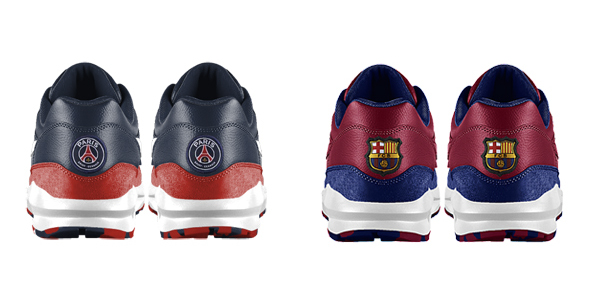 Nike vient de lancer des chaussures Air Max aux couleurs du PSG et du FC Barcelone. - @Nike