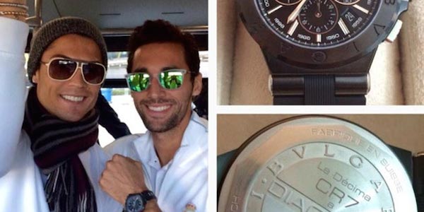 Cristiano Ronaldo a offert une montre à tous ses coéquipiers vainqueurs de la Decima. - @Instagram