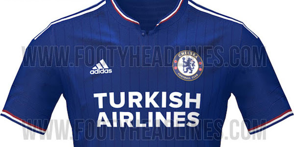 Les Blues de Chelsea auront un nouveau sponsor sur le maillot, en 2015-2016 - @Footy Headlines