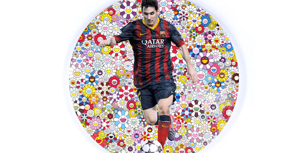 Ce portrait de Lionel Messi vaut plus de 250.000 euros. 