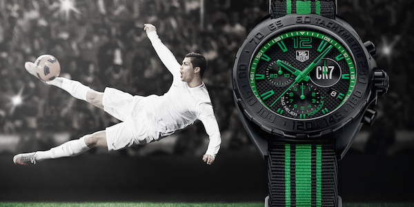 La société suisse Tag Heuer met à profit son partenariat avec Cristiano Ronaldo.
