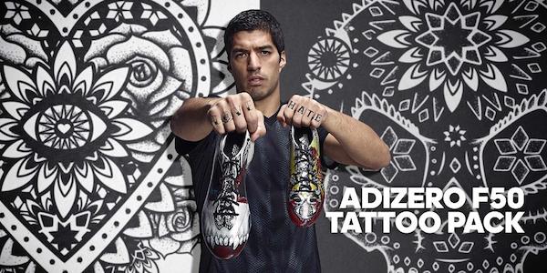 Luis Suarez étrennera face au Rayo Vallecano, ses pompes fabriquées exclusivement pour lui par Adidas. - @Adidas