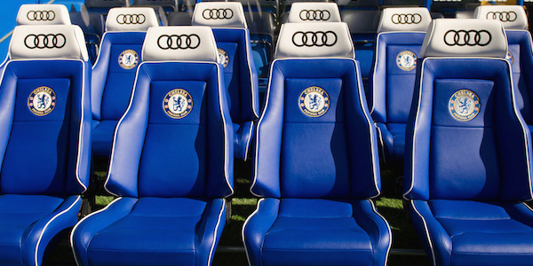 En tant que partenaire de Chelsea, Audi a profité de quatre joueurs pour les mettre au défi.