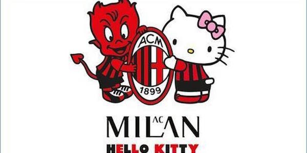 L'association du personnage Hello Kitty avec le Milan aC ne passe pas pour tout le monde. - @Milan