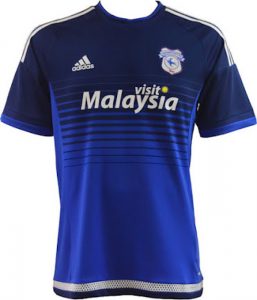Cardiff City maillot domicile 2015-2016