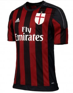 Milan AC maillot domicile 2015-2016