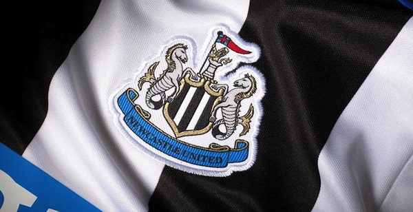 Une boulette sur le nouveau maillot domicile 2015-2016 de Newcastle. - @DR