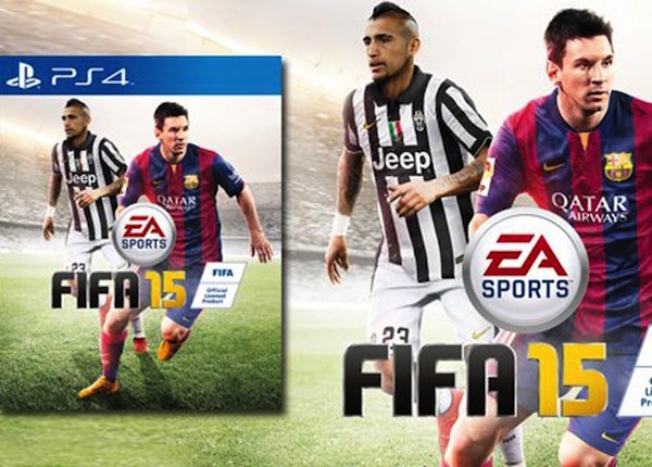La jaquette du jeu FIFA 15 pourrait servir d'affiche à la finale de la Ligue des champions 2015. - @EASports