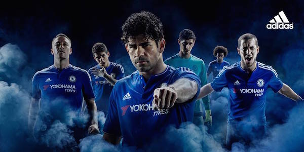 Chelsea et Adidas ont dévoilé le maillot domicile des Blues pour la saison 2015-2016. - @Adidas