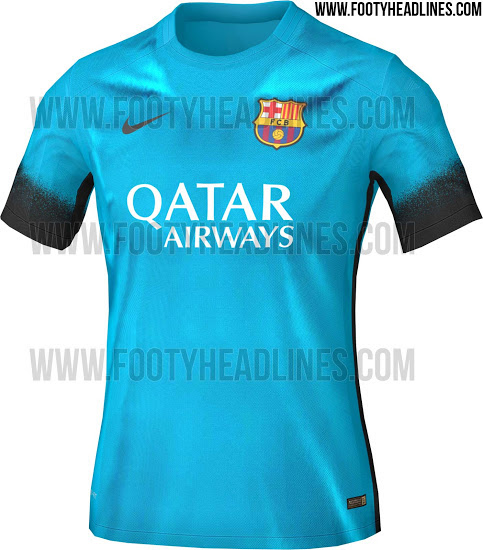 Maillot third FC Barcelone 2015-2016