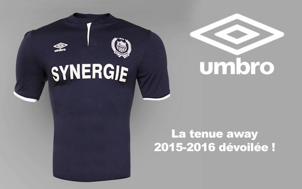 La marque anglaise Umbro a dévoilé le maillot extérieur du FC Nantes pour la saison 2015-2016.  @FCNantes
