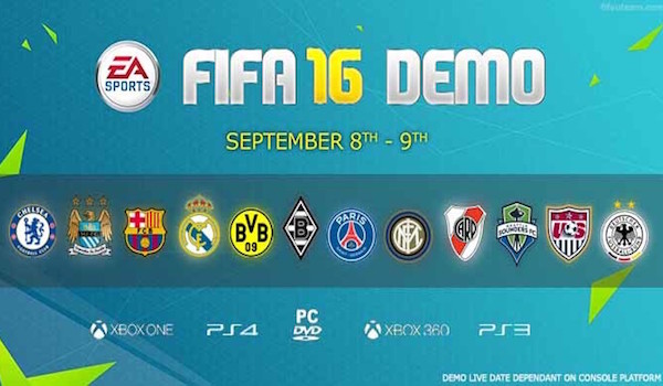 Le PSG sera proposé aux joueurs dans la démo jouable de FIFA 16 annoncée le 9 septembre prochain. - @EASports