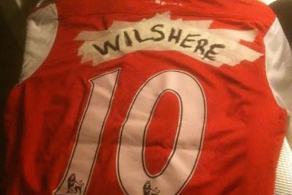 Wilshere maillot