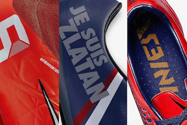Trois concepts chaussures dont un modèle "Je suis Zlatan" ! @Instagram