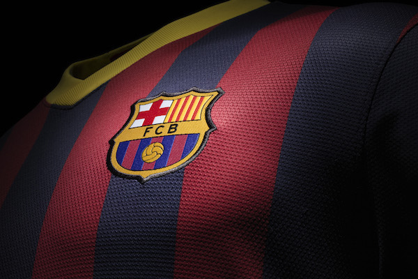 Nike ne veut pas lâcher le FC Barcelone, un club à forte identitée régionale. La prochaine négociation pourrait être source de records. - @DR