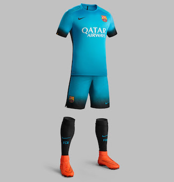 Maillot third FC Barcelone 2015-2016 1