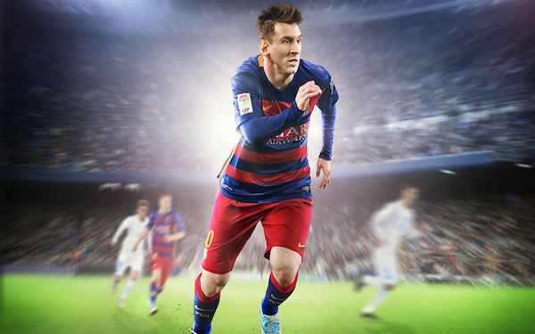 Après quatre éditions en tant qu'ambassadeur numéro un des jeux estampillés FIFA, Lionel Messi va céder sa place à un autre. - @DR