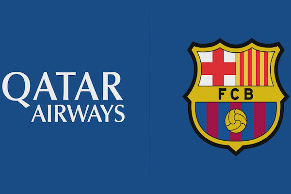 Le FC Barcelone est sur le point de prolonger son bail avec la Qatar Airways. La compagnie deviendrait alors le sponsor maillot le plus cher du football. - @DR